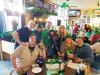 A few of the friends & musicians of Fire, Fiddle & Friends at Whiskers Pub: John, Hank, Judy, Michael, Rita, Lauren, Brenda & Charlie.